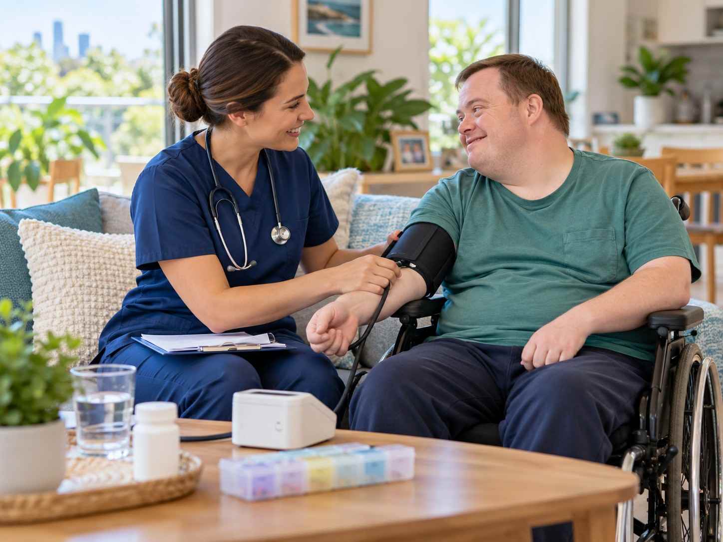 NDIS Community Nursing Brisbane home support for NDIS participants